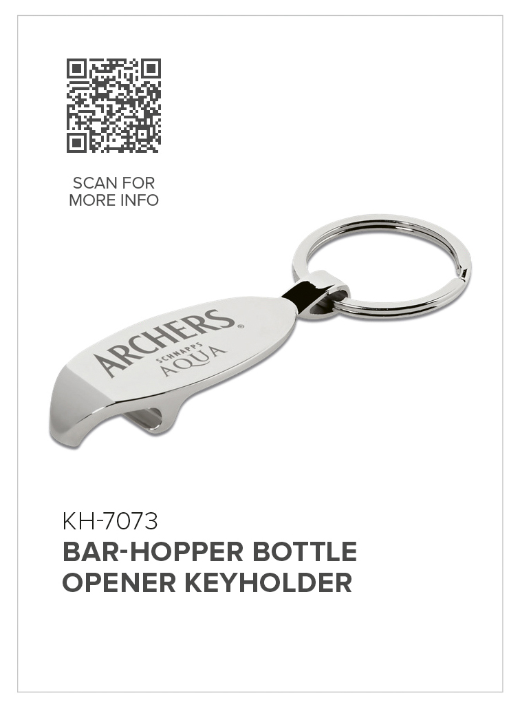 KH-7073 - Bar-Hopper Bottle Opener Keyholder - Catalogue Image